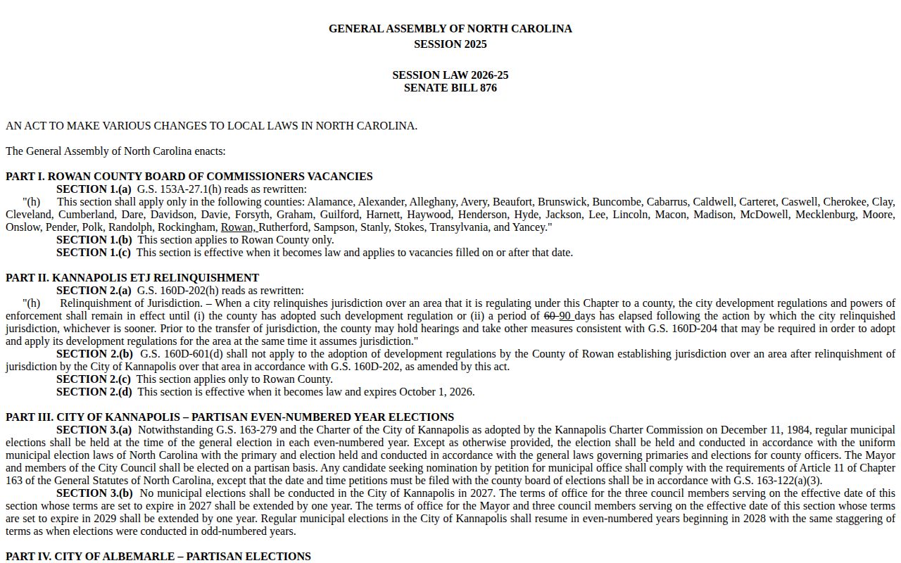 Camden County regional jail governance law for current releases
