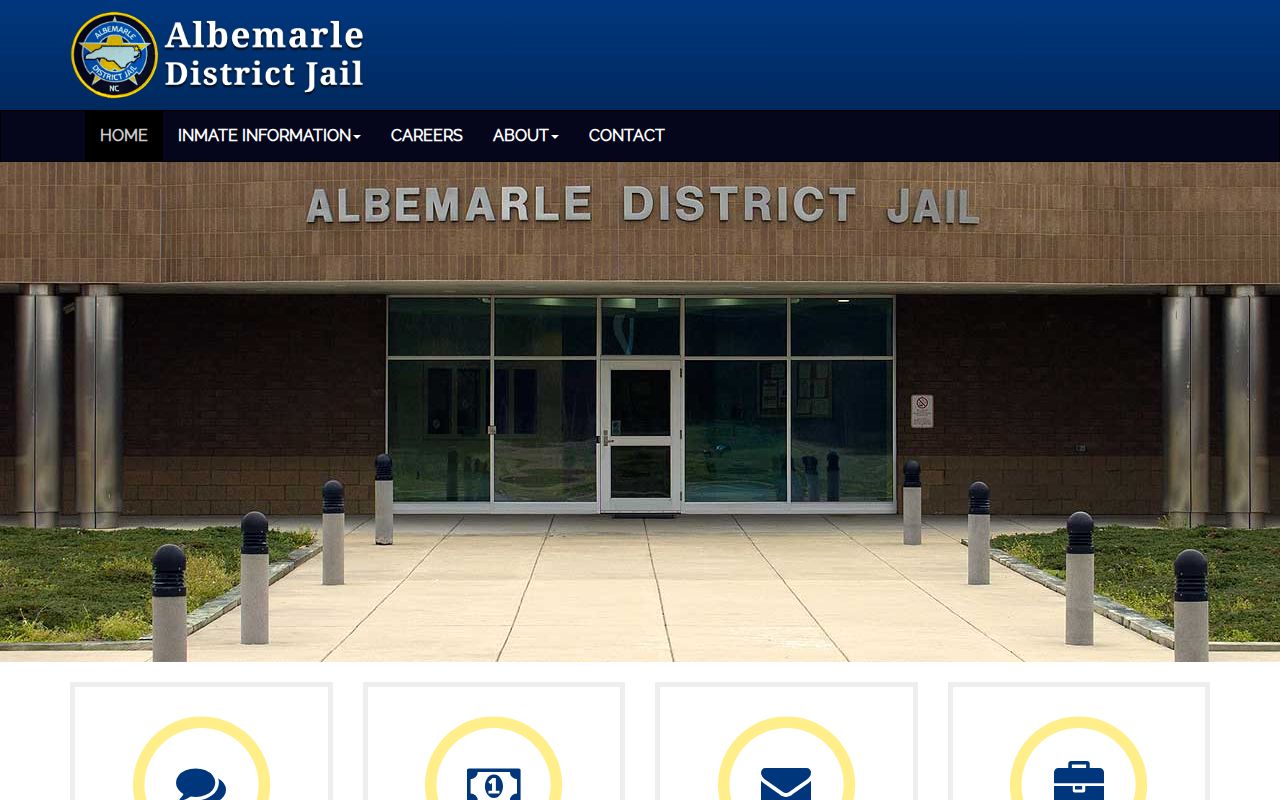 Albemarle District Jail lookup route for Camden County releases